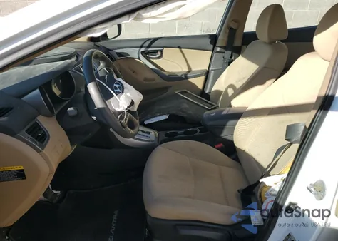 2011 Hyundai Elantra Gls from USA, damaged, VIN 5NPDH4AEXBH005739